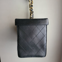 Load image into Gallery viewer, Chanel CC Double Stitch XL Vanity - Black