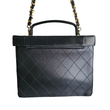 Load image into Gallery viewer, Chanel CC Double Stitch XL Vanity - Black