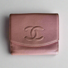 Load image into Gallery viewer, Chanel Pink Caviar Wallet