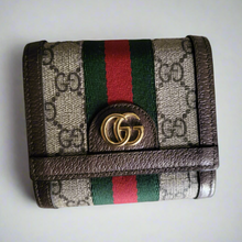 Load image into Gallery viewer, Gucci Ophidia GG Compact Wallet
