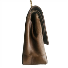 Load image into Gallery viewer, Chanel Double Flap 27 Quilted Lambskin Chain Bag - Khaki