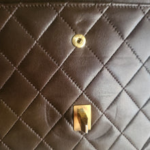Load image into Gallery viewer, Chanel Double Flap 27 Quilted Lambskin Chain Bag - Khaki