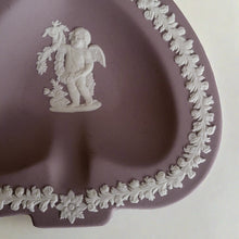 Load image into Gallery viewer, Lilac Spade Cupid Trinket Dish - Wedgwood Jasperware
