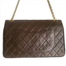 Load image into Gallery viewer, Chanel Double Flap 27 Quilted Lambskin Chain Bag - Khaki