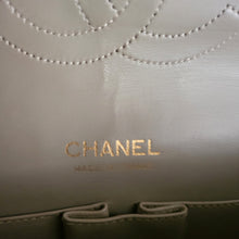 Load image into Gallery viewer, Chanel Double Flap 27 Quilted Lambskin Chain Bag - Khaki