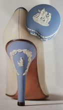 Load image into Gallery viewer, Blue Pegasus Kidney Box - Wedgwood Jasperware