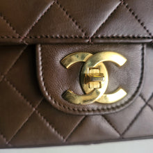 Load image into Gallery viewer, Chanel Double Flap 27 Quilted Lambskin Chain Bag - Khaki