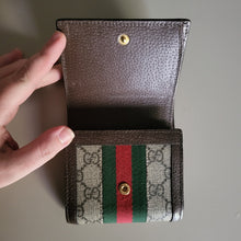 Load image into Gallery viewer, Gucci Ophidia GG Compact Wallet
