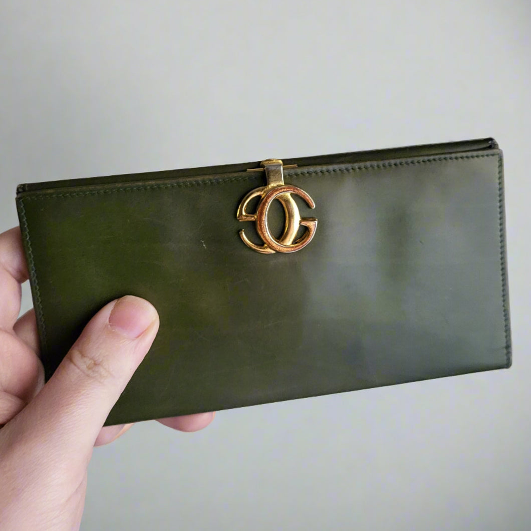 *Rare* Gucci Envelope Continental Wallet - 1970s