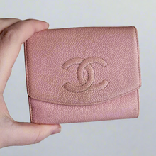 Load image into Gallery viewer, Chanel Pink Caviar Wallet
