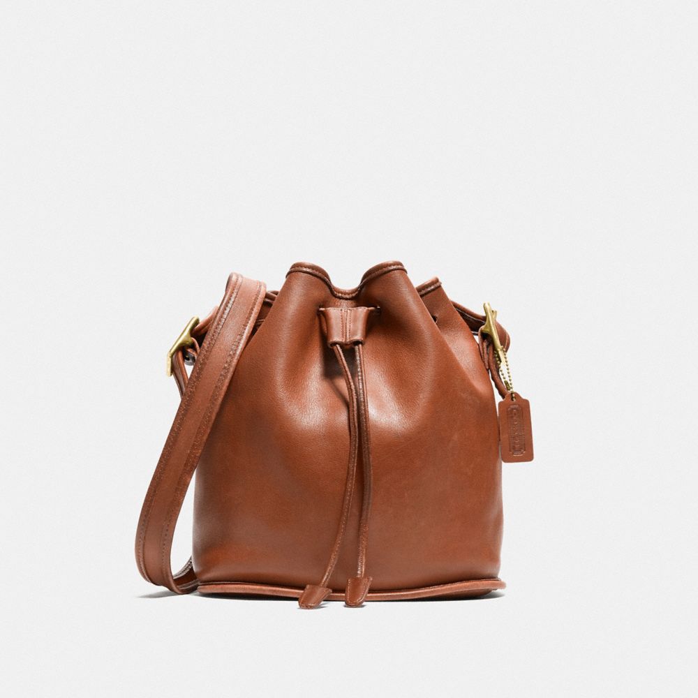 Coach Lula Legacy Drawstring - British Tan – Little Vintage Cafe