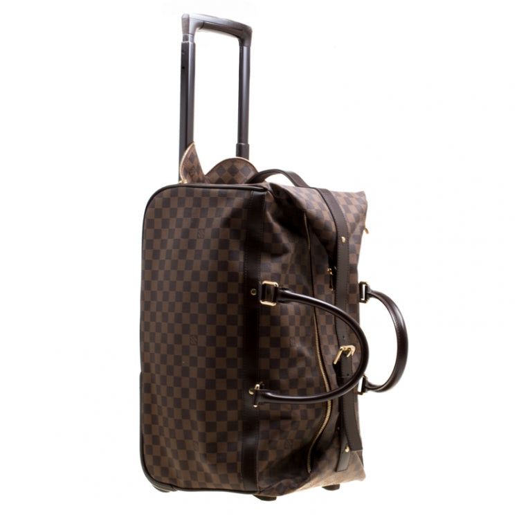 LV Damier Ebene Eole 50 Rolling Travel Bag - Louis Vuitton